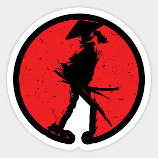 Japanese Samurai Sticker